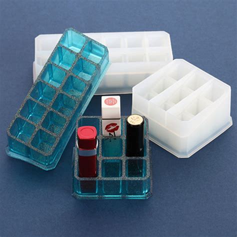 lipstick containers and molds.